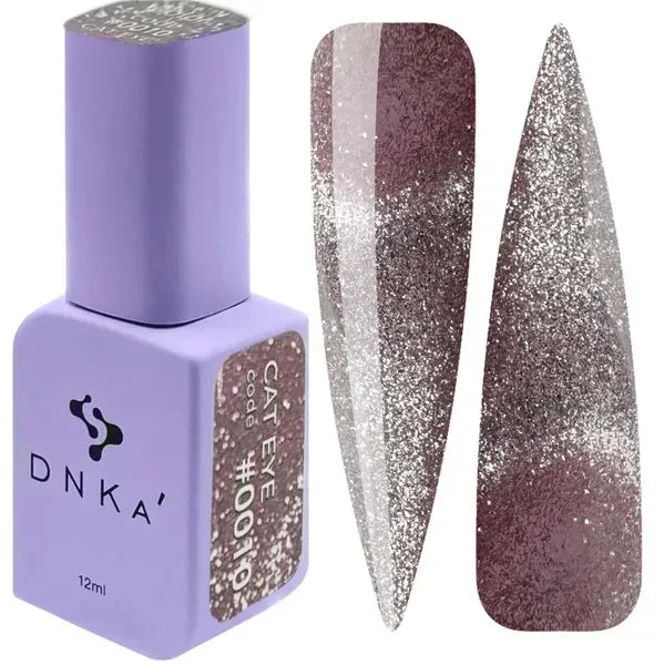 COLOR GEL POLISH CAT`S EYE "DNKa", 12 ml #0010 – Esmalte semipermanente | Polymnea