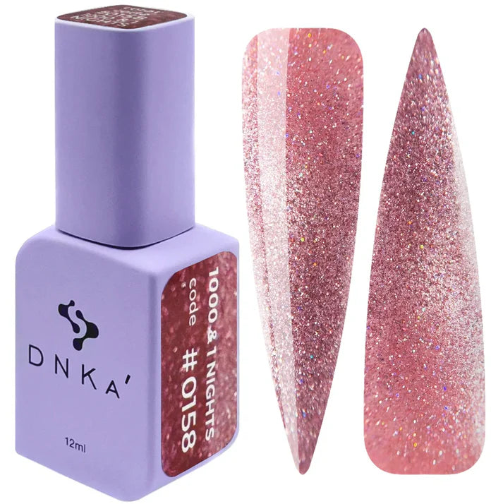 Color Gel Polish DNKa' 12 ml Cat's Eye #0158 - 1000&1 Nights – Esmalte semipermanente | Polymnea