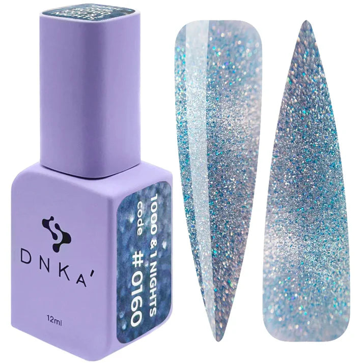 Color Gel Polish DNKa' 12 ml Cat's Eye #0160 - 1000&1 Nights – Esmalte semipermanente | Polymnea