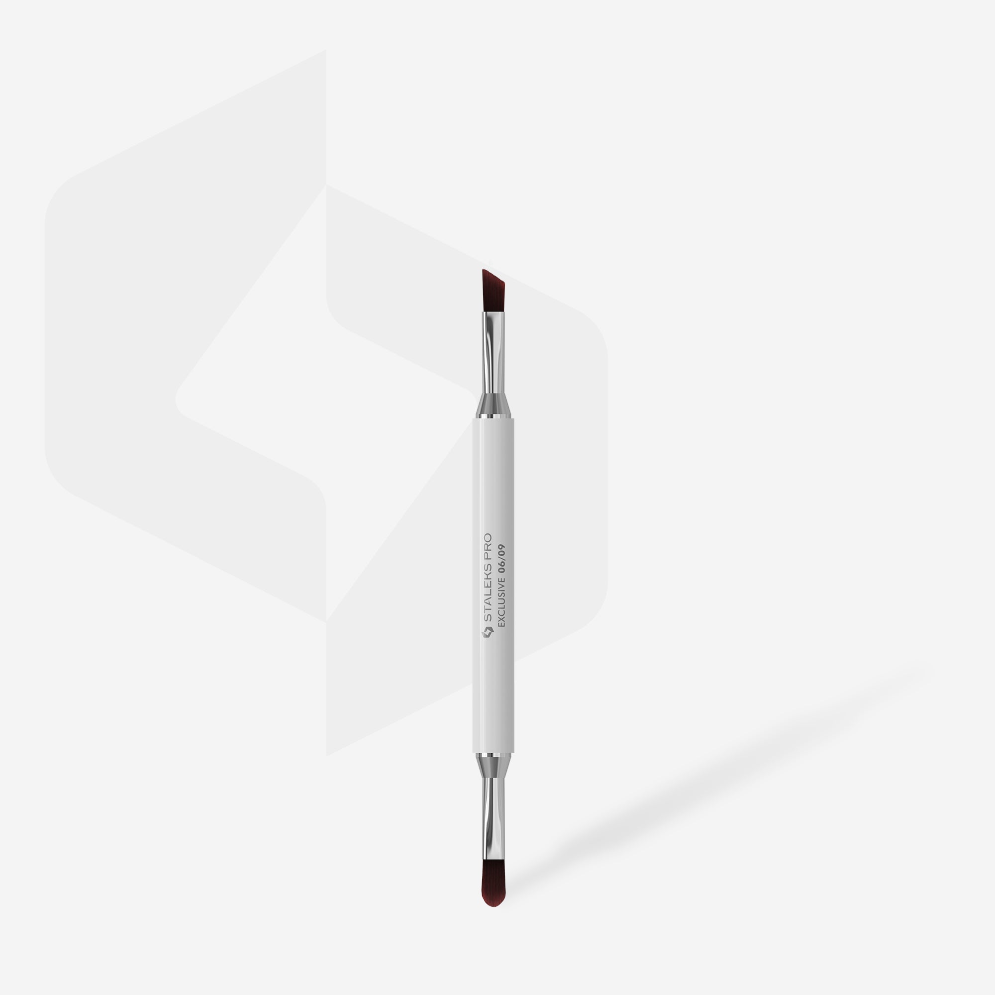 Pincel Doble para Gel 11 mm y Gel 9 mm STALEKS EXCLUSIVE NBX-06/09 – Pinceles, de Staleks | Polymnea