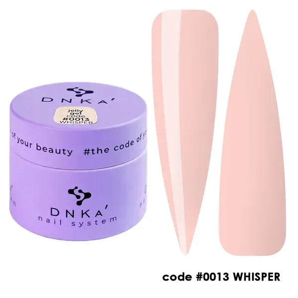 Jelly Gel DNKa' 15 ml #0013 Whisper