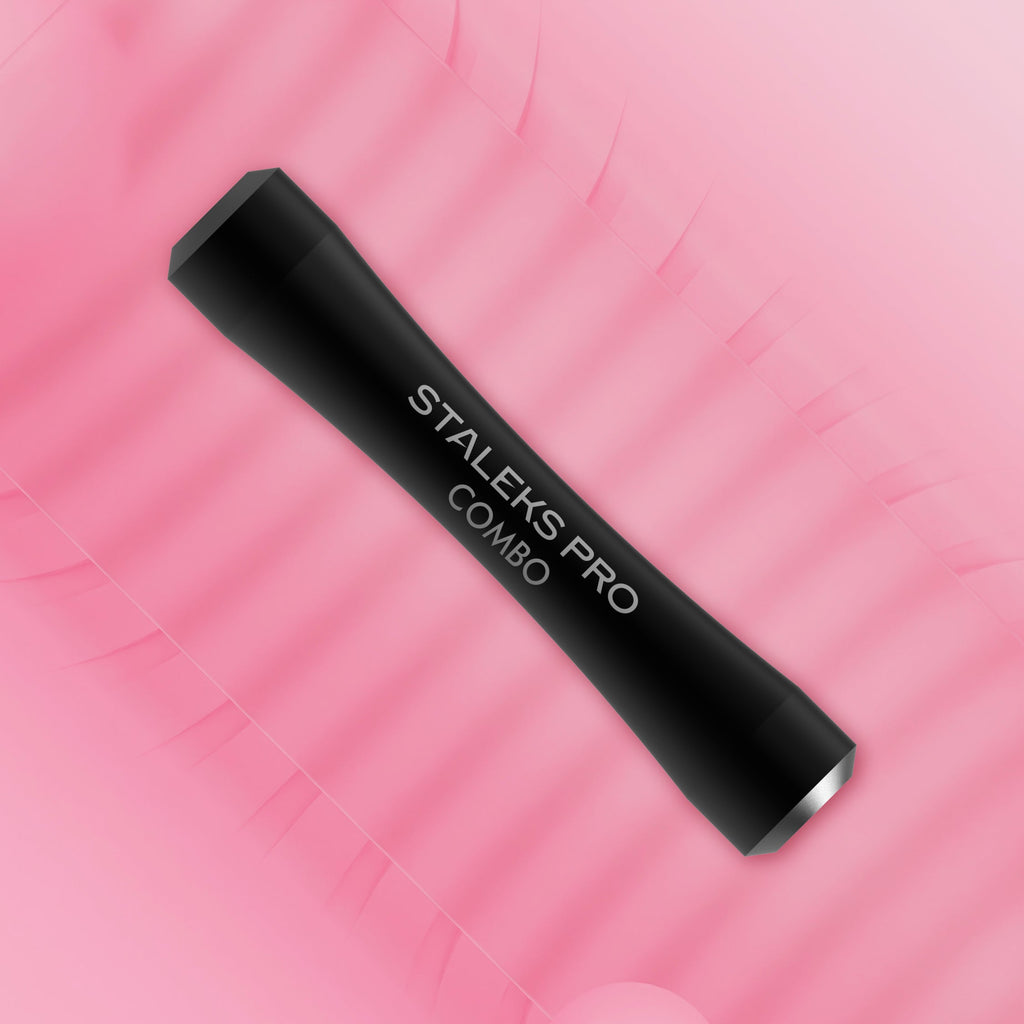 Staleks UNIQ 10b Combo - Mango de empujador negro para puntas intercambiables HPQ-10b