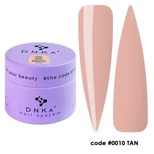 Jelly Gel DNKa' 15 ml #0010 Tan