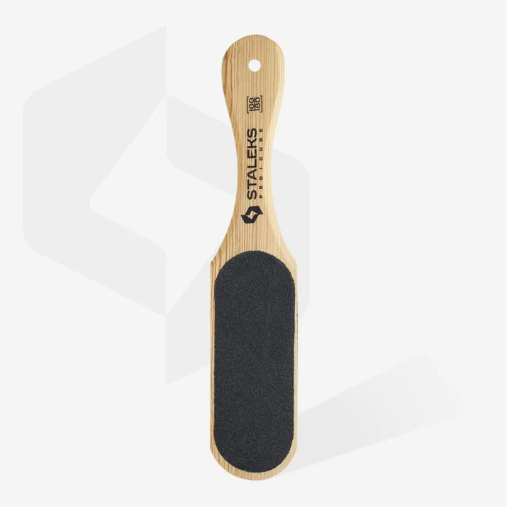 Raspador (lima) de madera para pies BEAUTY & CARE 10 TIPO 1 (grano 100/180) ABC 10/1 – Limas de manicura, de Staleks | Polymnea
