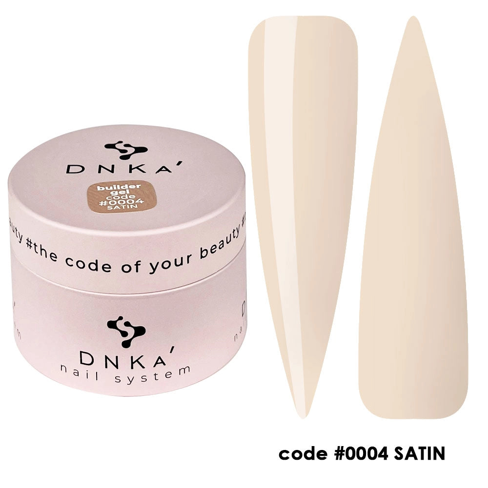Builder Gel DNKa' 15 ml #0004 Satin – Gel constructor | Polymnea