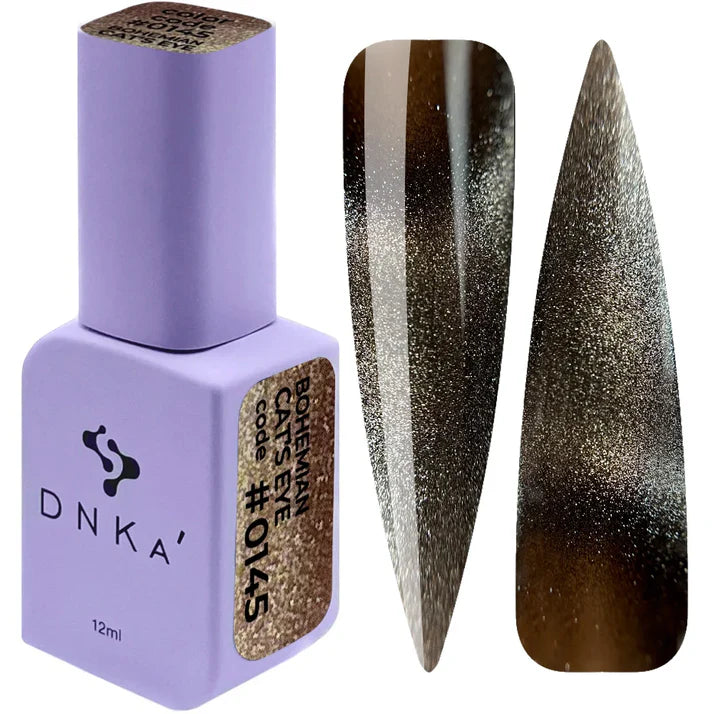 Color Gel Polish DNKa' 12 ml Cat's Eye #0145 - Bohemian – Esmalte semipermanente | Polymnea