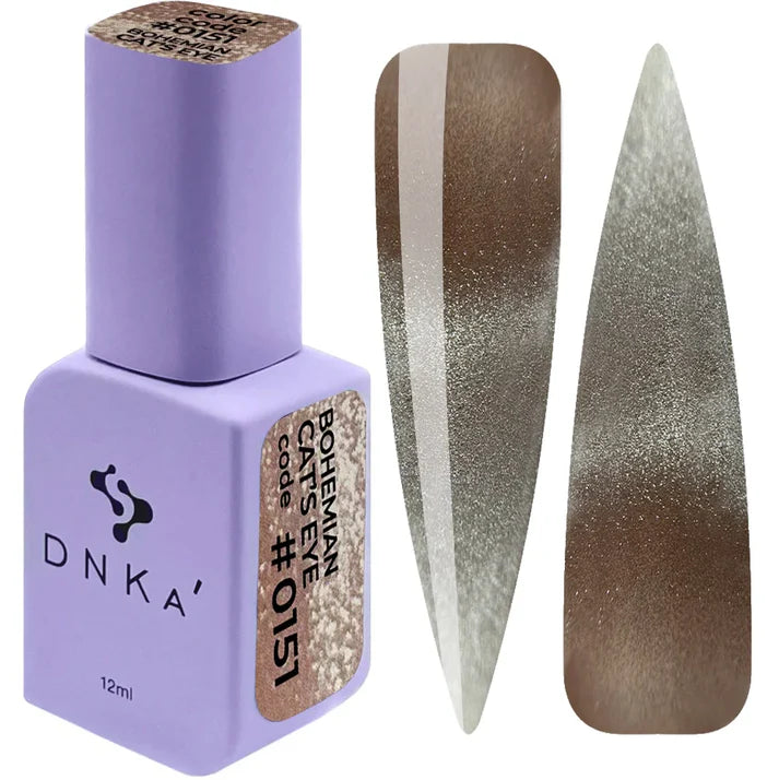 Color Gel Polish DNKa' 12 ml Cat's Eye #0151 - Bohemian – Esmalte semipermanente | Polymnea