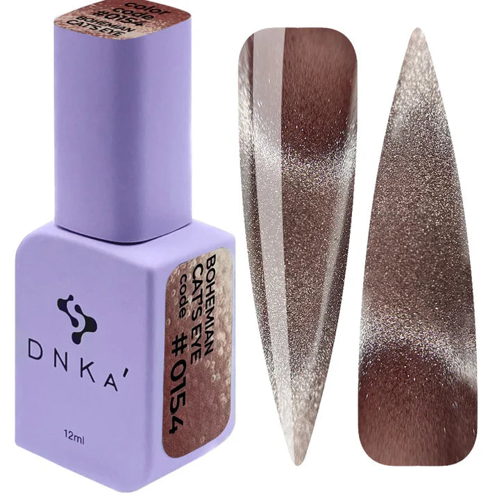 Color Gel Polish DNKa' 12 ml Cat's Eye #0154 - Bohemian – Esmalte semipermanente | Polymnea