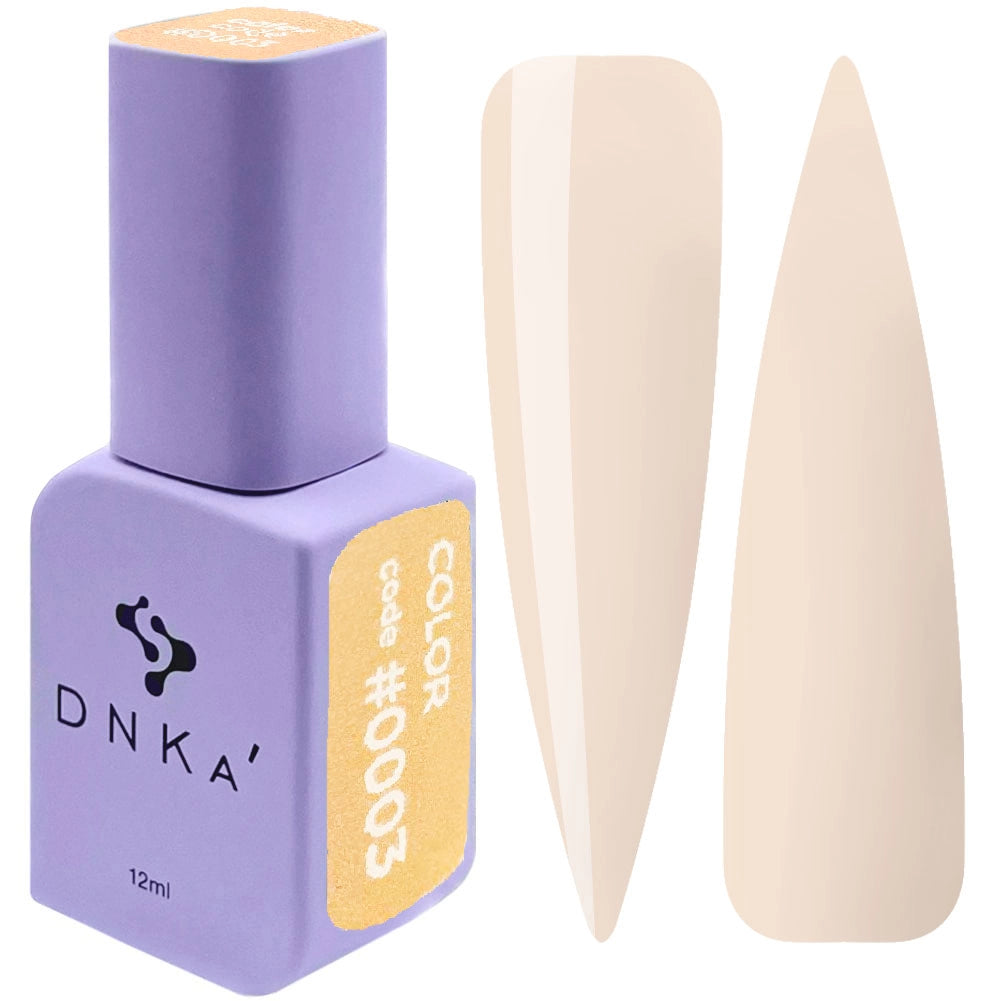 Color Gel Polish DNKa' 12 ml #0003 – Esmalte semipermanente | Polymnea