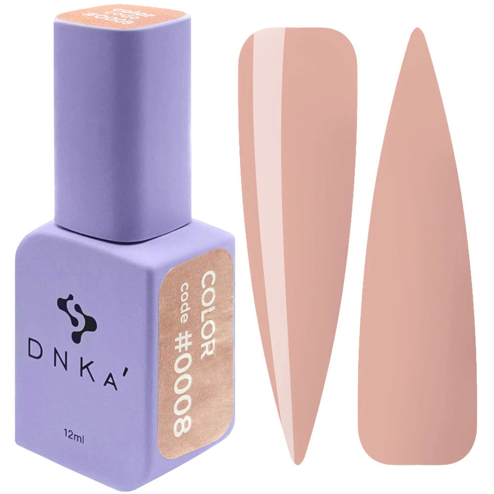 Color Gel Polish DNKa' 12 ml #0008 – Esmalte semipermanente | Polymnea