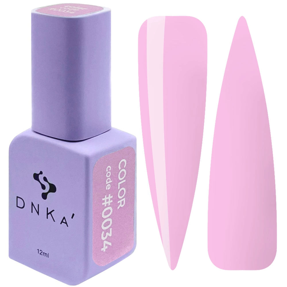 Color Gel Polish DNKa' 12 ml #0034 – Esmalte semipermanente | Polymnea
