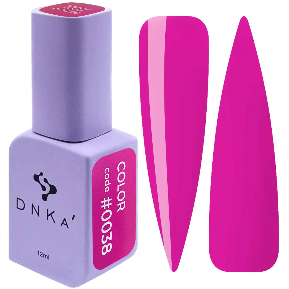 Color Gel Polish DNKa' 12 ml #0038 – Esmalte semipermanente | Polymnea
