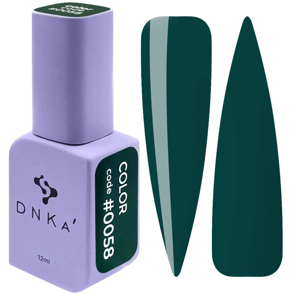 Color Gel Polish DNKa' 12 ml #0058 – Esmalte semipermanente | Polymnea