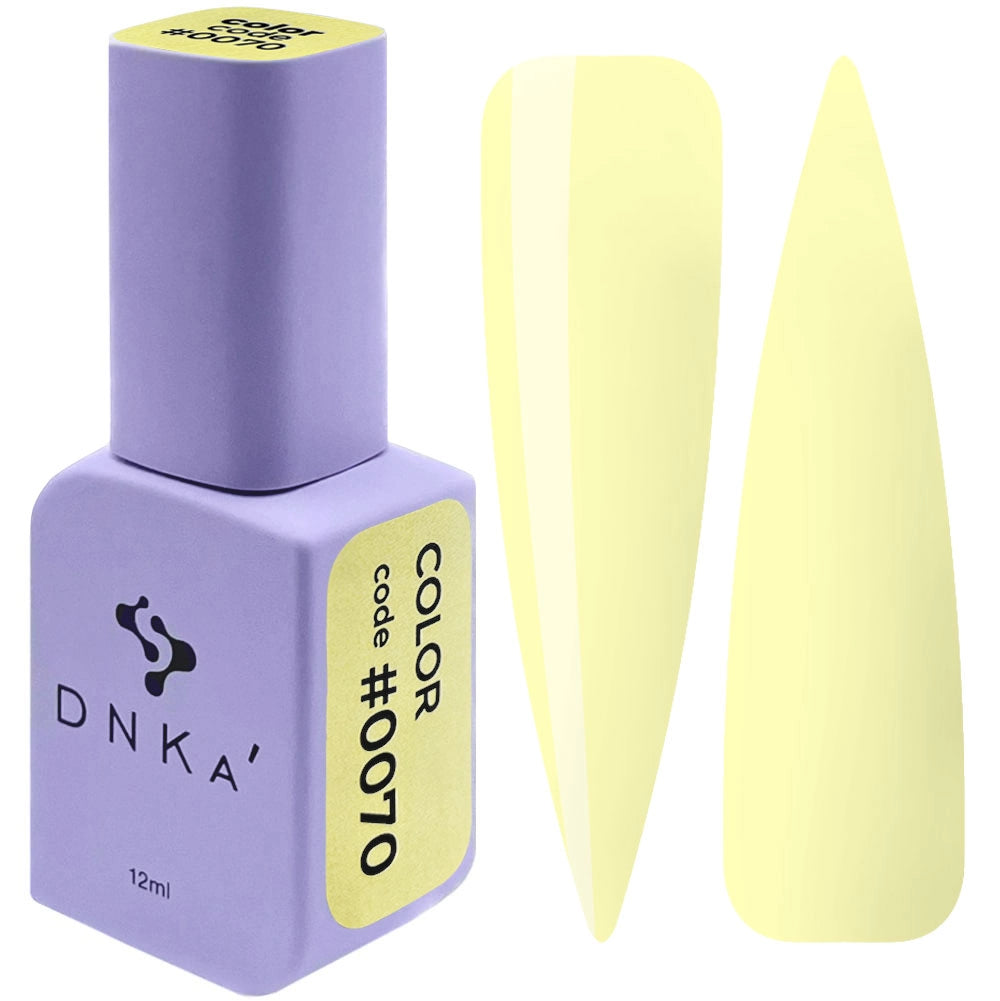 Color Gel Polish DNKa' 12 ml #0070 – Esmalte semipermanente | Polymnea
