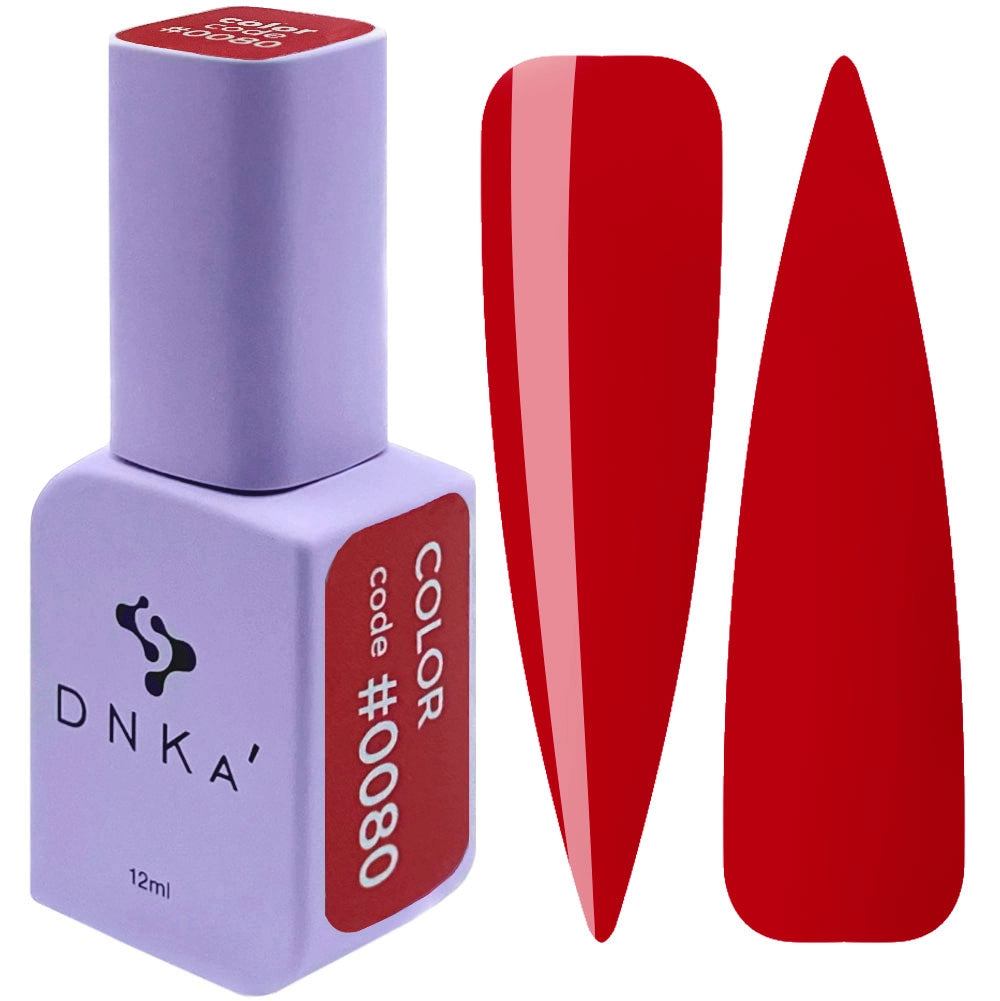 Color Gel Polish DNKa' 12 ml #0080 – Esmalte semipermanente | Polymnea