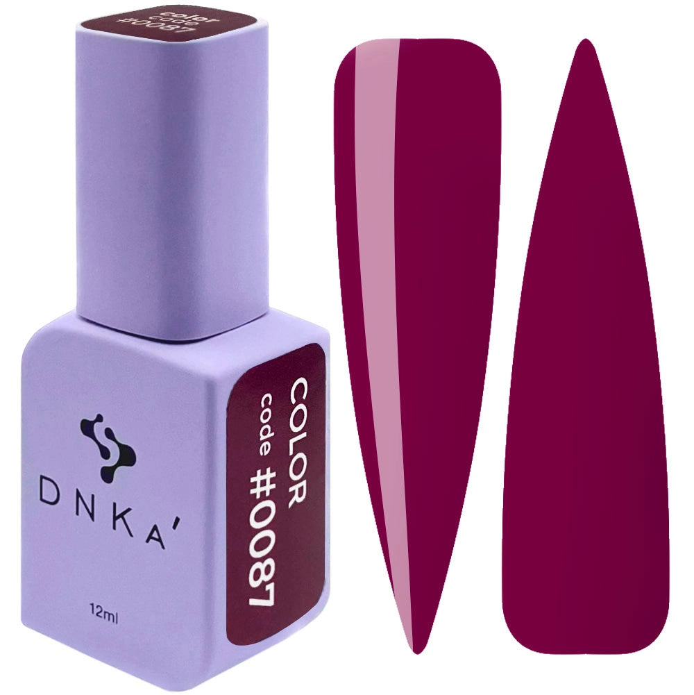 Color Gel Polish DNKa' 12 ml #0087 – Esmalte semipermanente | Polymnea