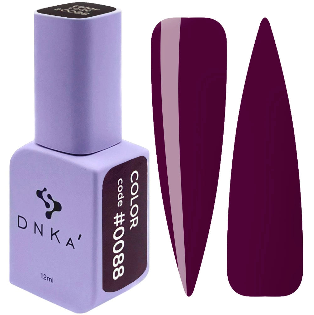 Color Gel Polish DNKa' 12 ml #0088 – Esmalte semipermanente | Polymnea