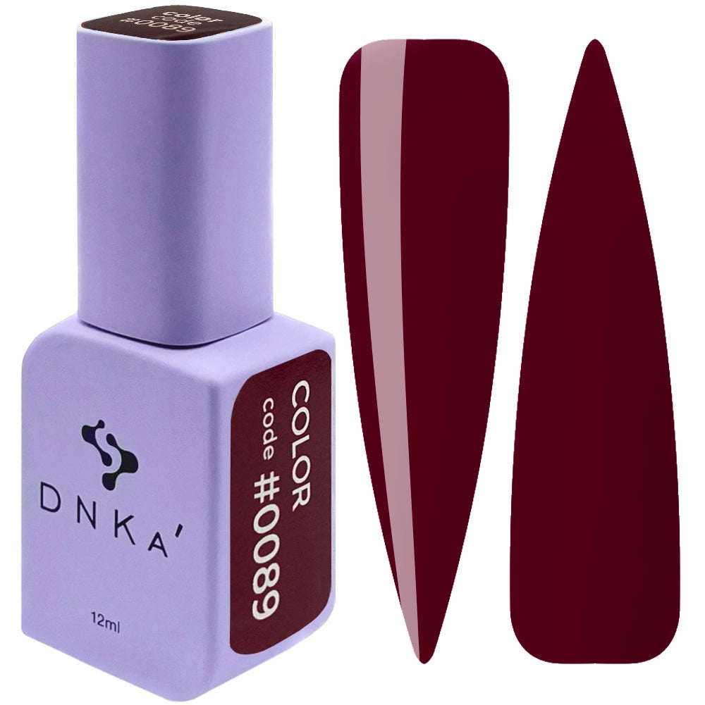 Color Gel Polish DNKa' 12 ml #0089 – Esmalte semipermanente | Polymnea