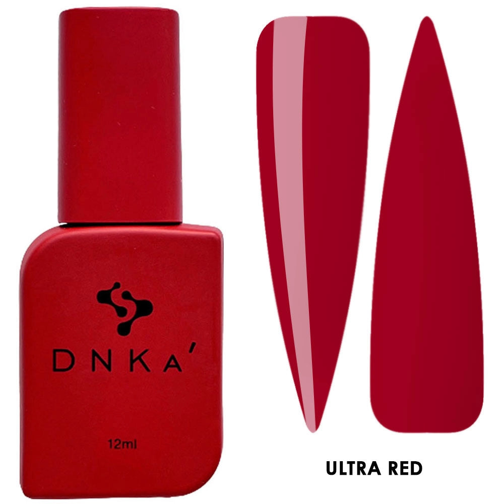 Color Gel Polish DNKa' 12 ml Ultra Red – Esmalte semipermanente | Polymnea