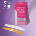 Limas Desechables Blancas Para Uñas De Media Luna EXPERT 40 STALEKS DFE-40-240w (30 uds.) – Limas de manicura | Polymnea