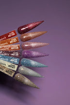 Color Gel Polish DNKa' 12 ml Cat's Eye #0158 - 1000&1 Nights - aplicación