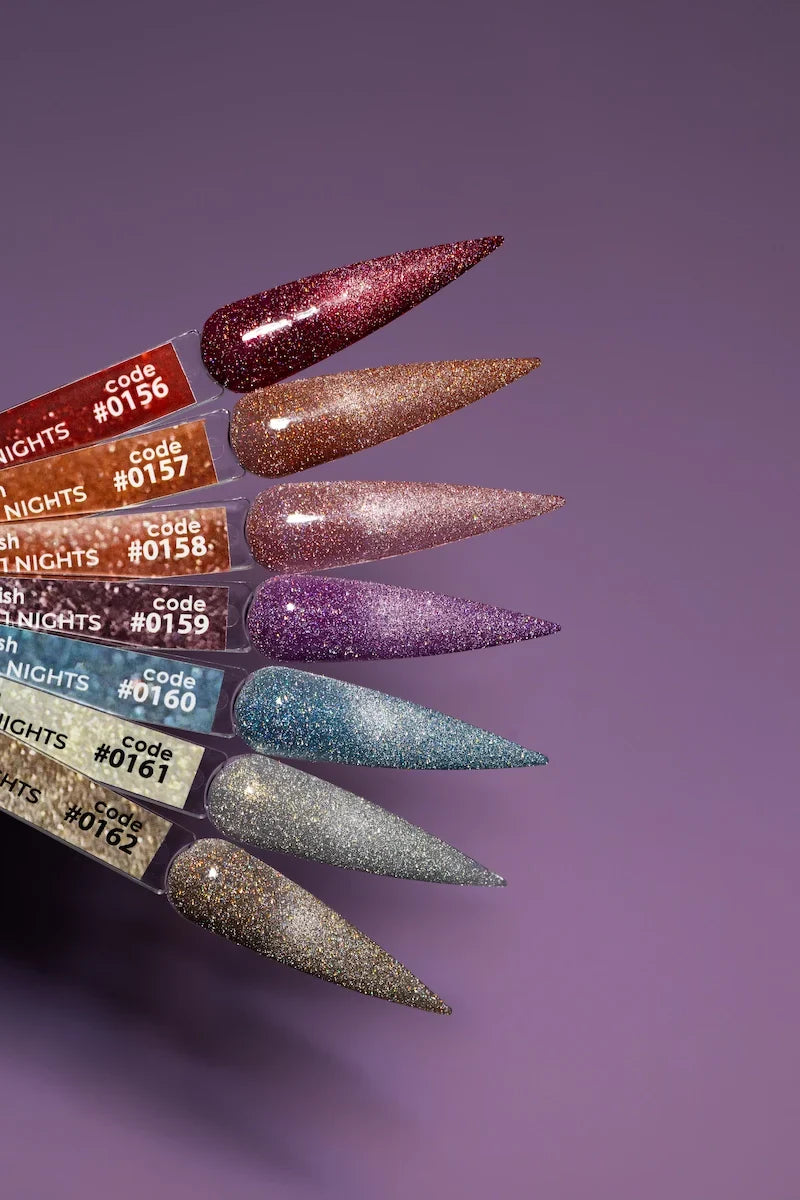 Color Gel Polish DNKa' 12 ml Cat's Eye #0159 - 1000&1 Nights - aplicación
