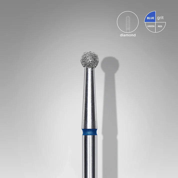 Punta Diamante, «Bola» 2.7 mm STALEKS FA01B027 – Herramientas de manicura Staleks | Polymnea