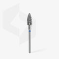 Fresa de carburo para uñas "cono" azul EXPERT diámetro 6 mm / parte útil 14 mm FT71B060/14 – Fresas de manicura, de Staleks | Polymnea