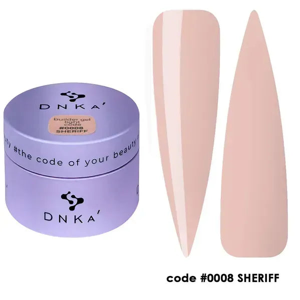 Builder Gel Light DNKa' 30 ml #0008 Sheriff – Gel constructor | Polymnea