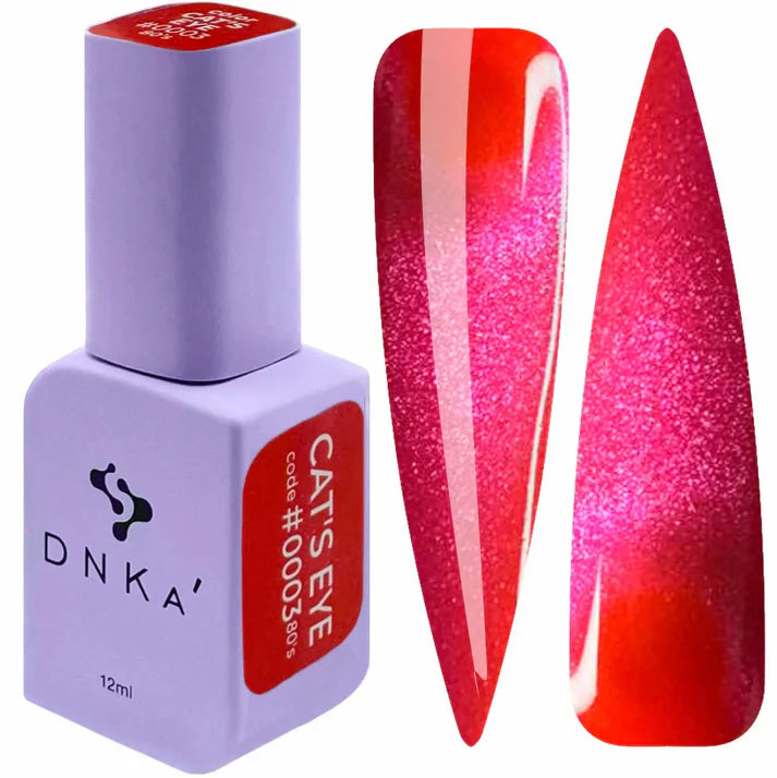Color Gel Polish DNKa' 12 ml Cat's Eye #0003 - 80's – Esmalte semipermanente | Polymnea