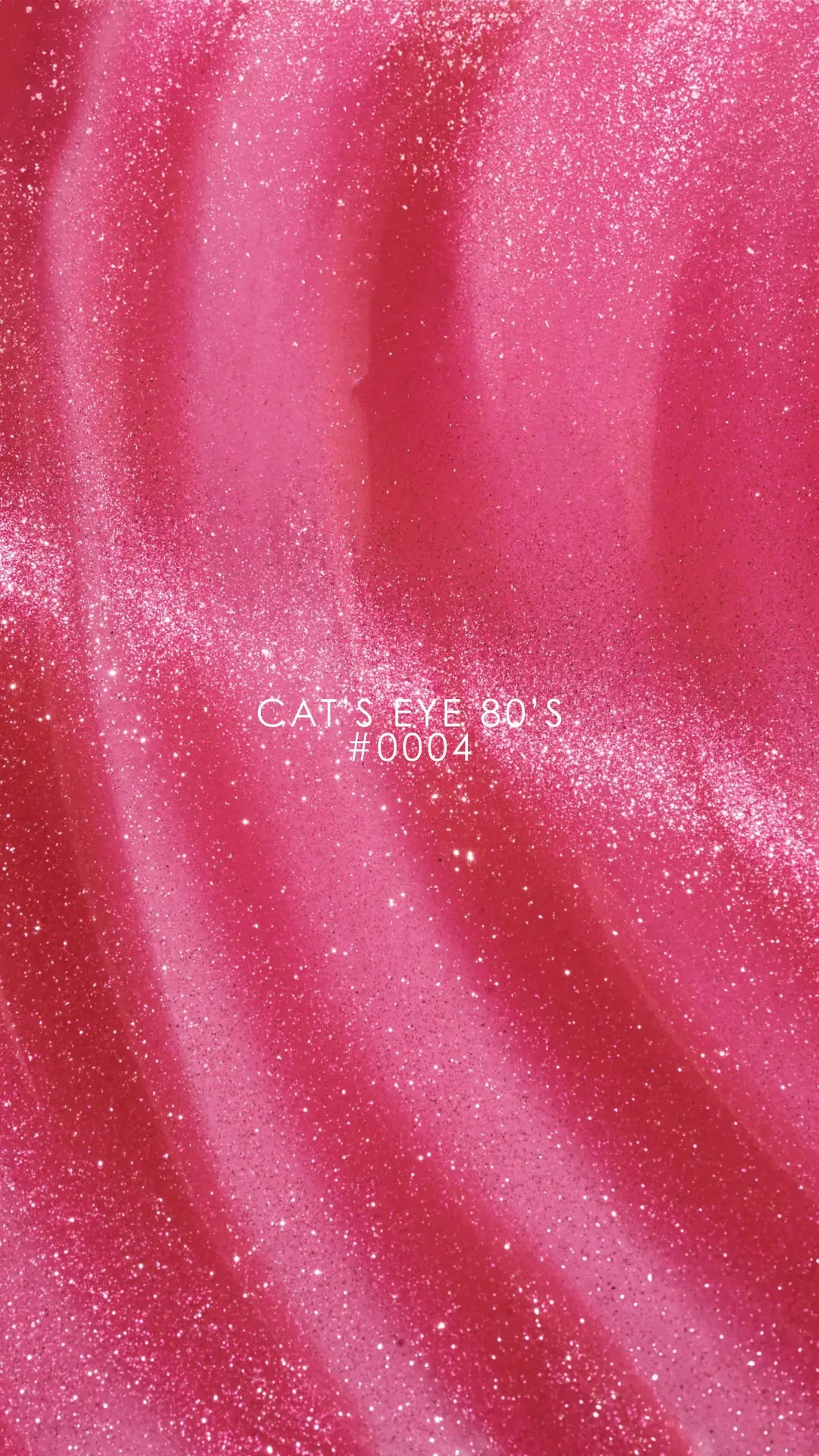 Color Gel Polish DNKa' 12 ml Cat's Eye #0004 - 80's - aplicación