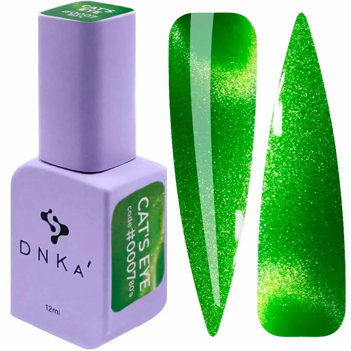 Color Gel Polish DNKa' 12 ml Cat's Eye #0007 - 80's – Esmalte semipermanente | Polymnea