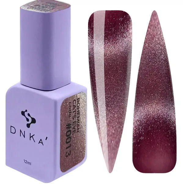 Color Gel Polish DNKa' 12 ml Cat's Eye #0013 - Bohemian – Esmalte semipermanente | Polymnea