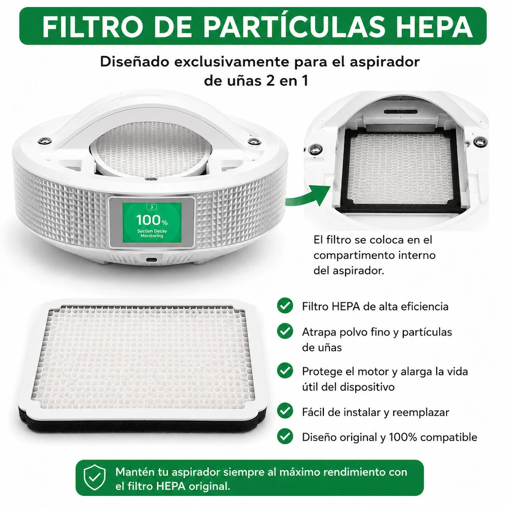 Filtro HEPA O'Nail