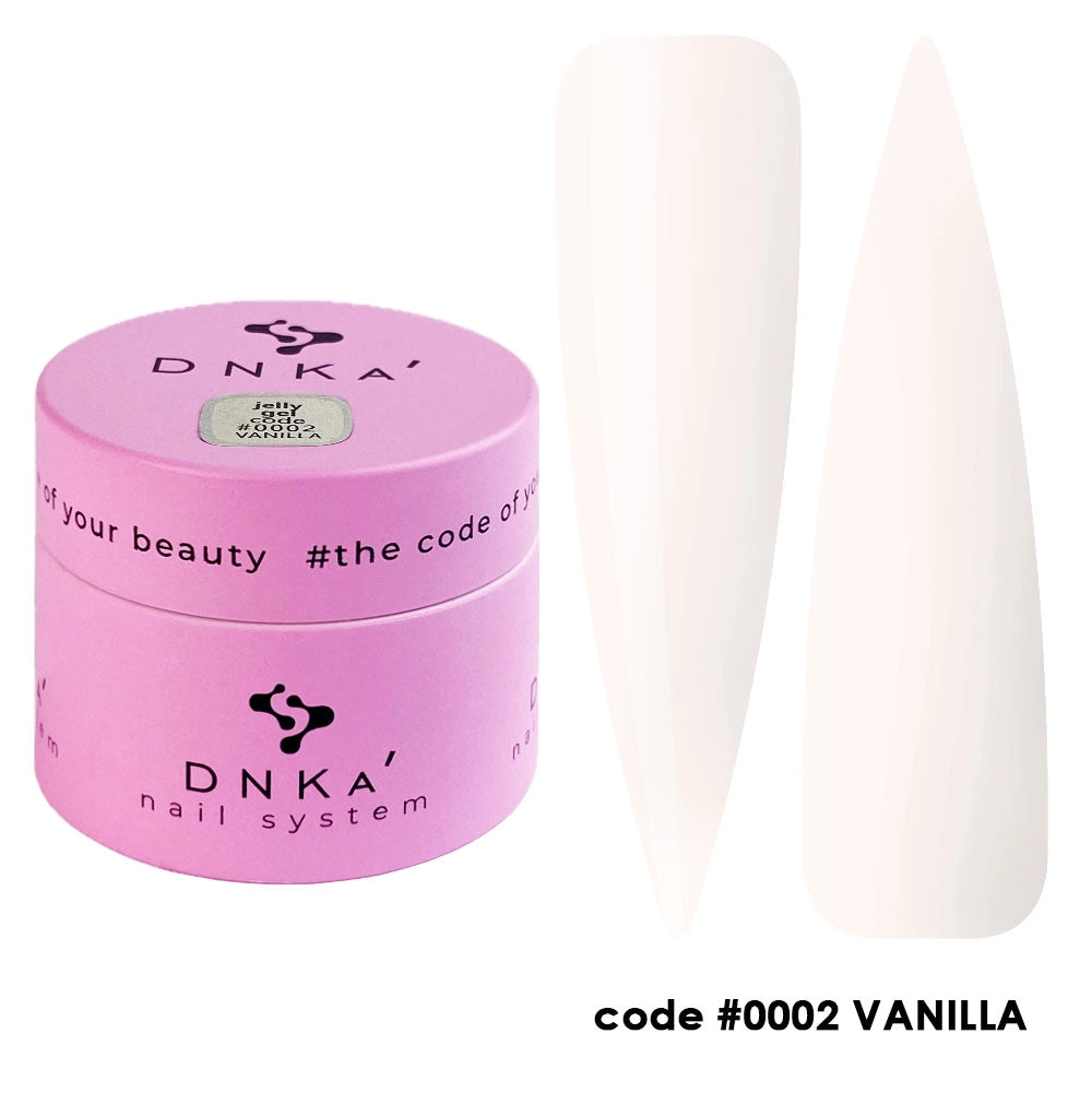 Jelly Gel DNKa' 15 ml #0002 Vanilla