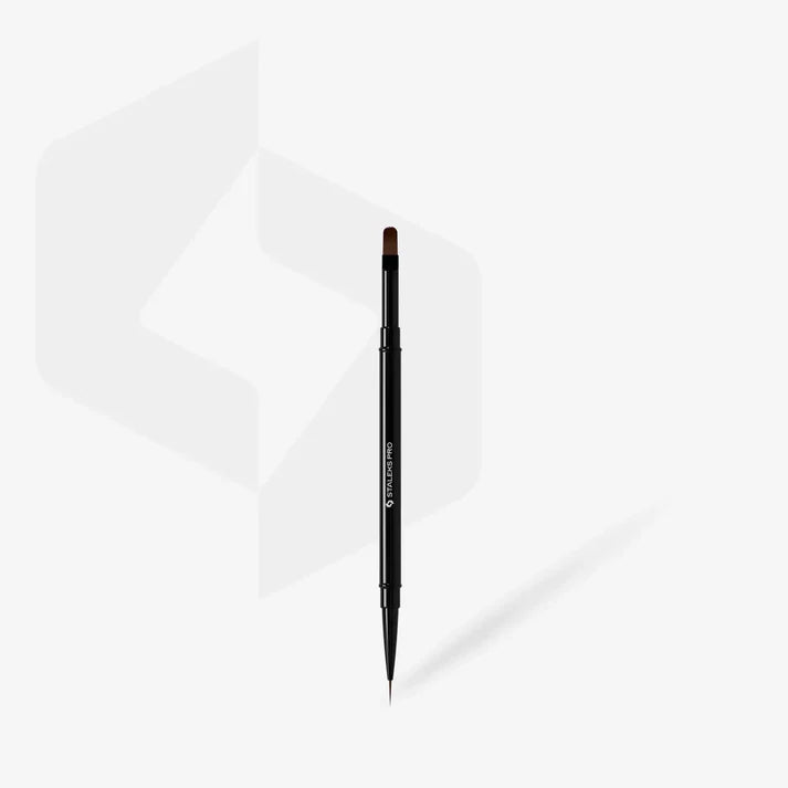 Pincel de doble punta EXPERT liner 10 mm / para gel 11 mm NBE-03/06 – Pinceles, de Staleks | Polymnea