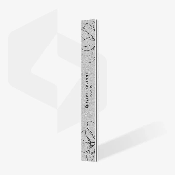 Lima recta mineral EXPERT 20 100/180 grano (25 uds) NFE-20-100/180-25 – Limas de manicura, de Staleks | Polymnea