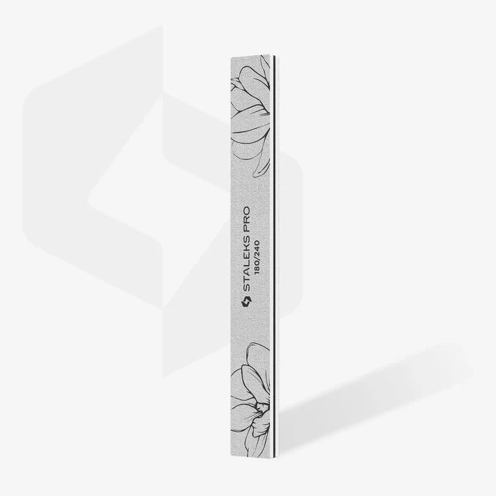 Lima recta mineral EXPERT 20 180/240 grano (25 uds) NFE-20-180/240-25 – Limas de manicura, de Staleks | Polymnea