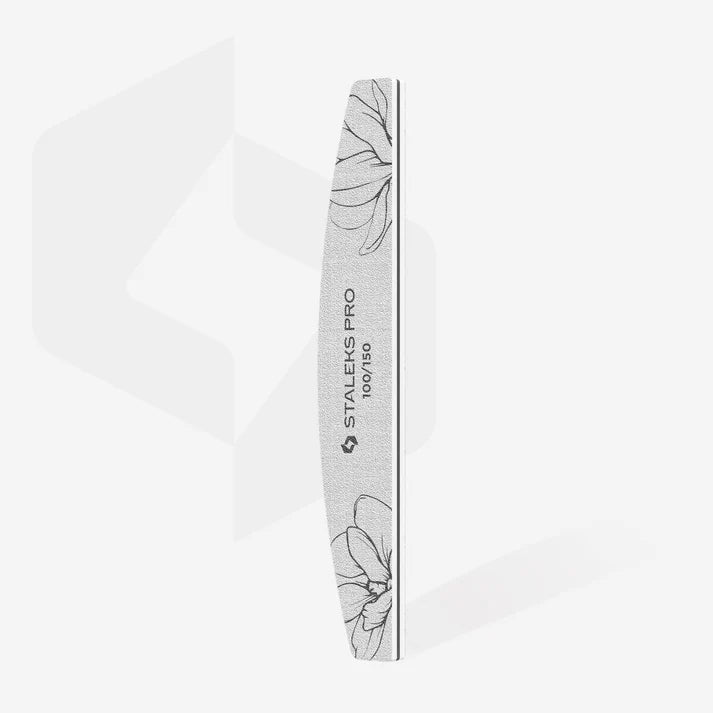 Lima de media luna mineral EXPERT 40 100/150 grano (25 uds) NFE-40-100/150-25 – Limas de manicura, de Staleks | Polymnea