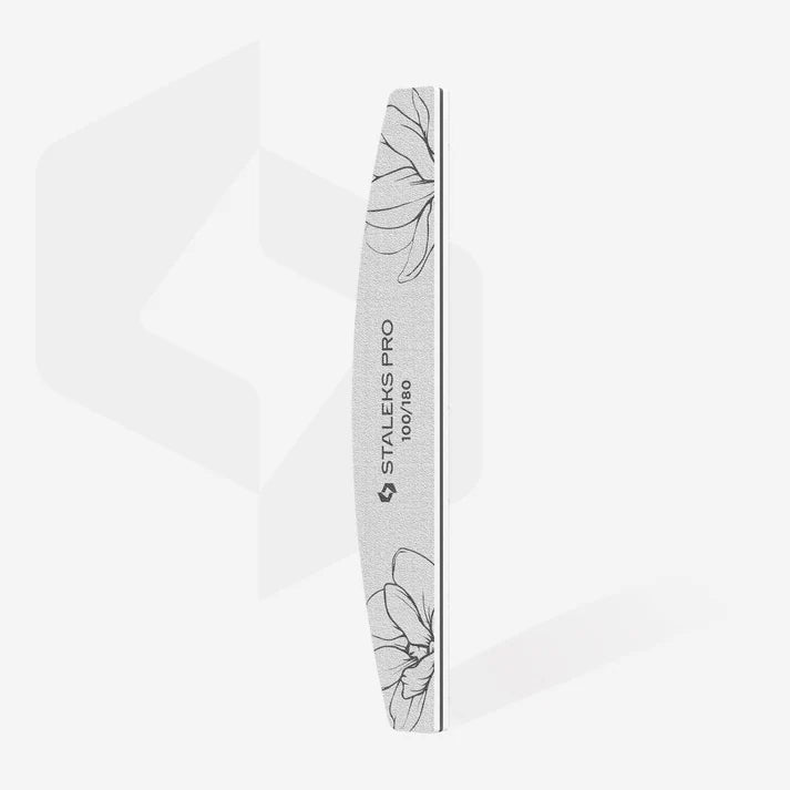 Lima de media luna mineral EXPERT 40 100/180 grano (25 uds) NFE-40-100/180-25 – Limas de manicura, de Staleks | Polymnea