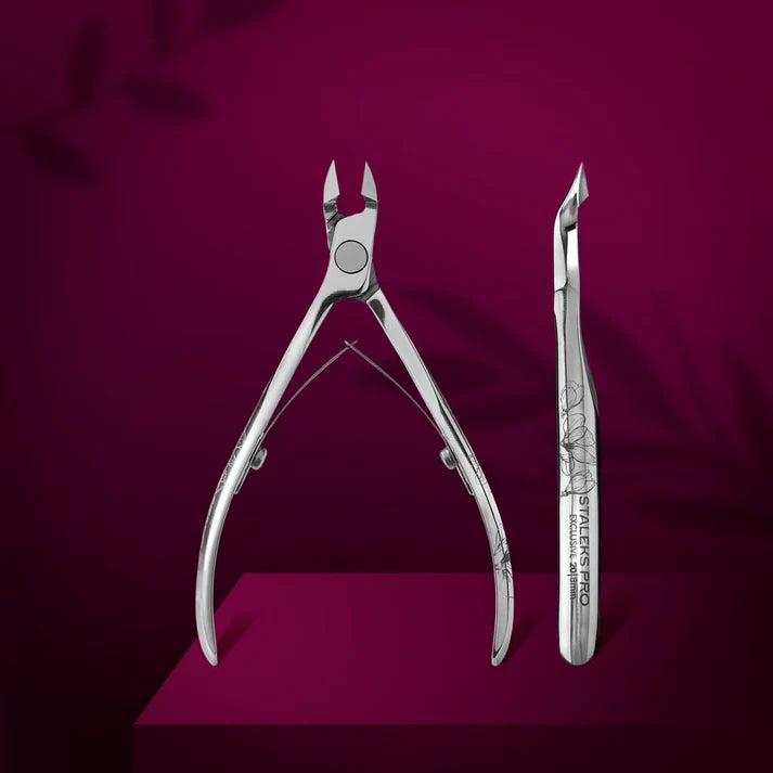 Alicates profesionales para cutículas EXCLUSIVE 20 8 mm (magnolia) NX-20-8m