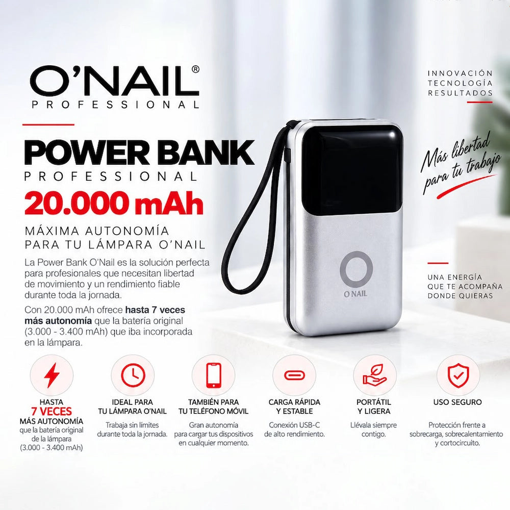 Power Bank O'Nail 20.000 mAh
