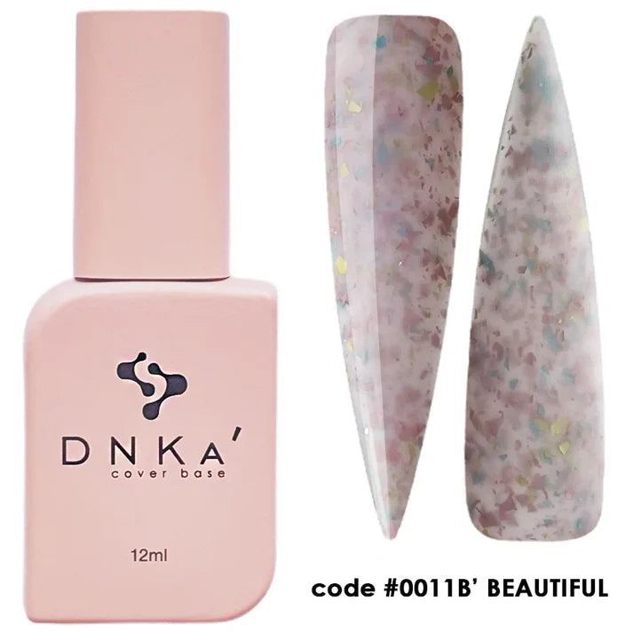 Cover Base DNKa' 12 ml #0011B Beautiful – Base de adherencia | Polymnea