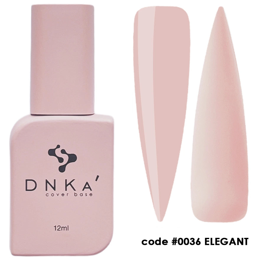 Cover Base DNKa' 12 ml #0036 Elegant – Base de adherencia | Polymnea