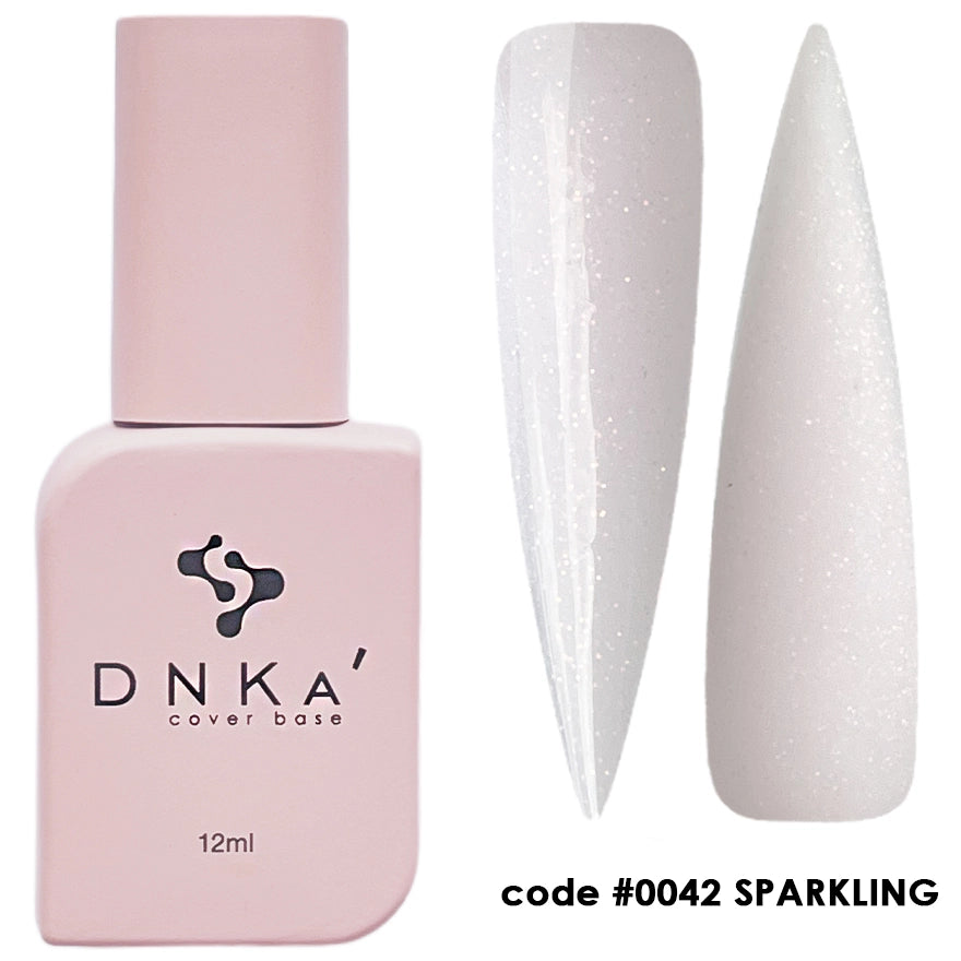 Cover Base DNKa' 12 ml #0042 Sparkling – Base de adherencia | Polymnea