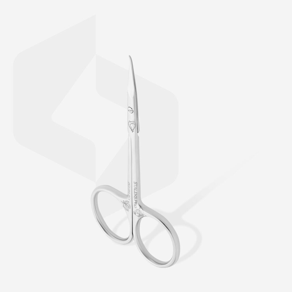Tijeras profesionales para cutícula con gancho EXCLUSIVE 23 TIPO 1 (magnolia) SX-23/1m