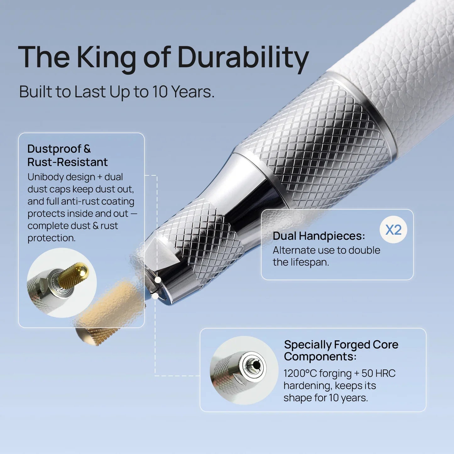 Torno Uñas O'NAIL con micromotor inteligente
