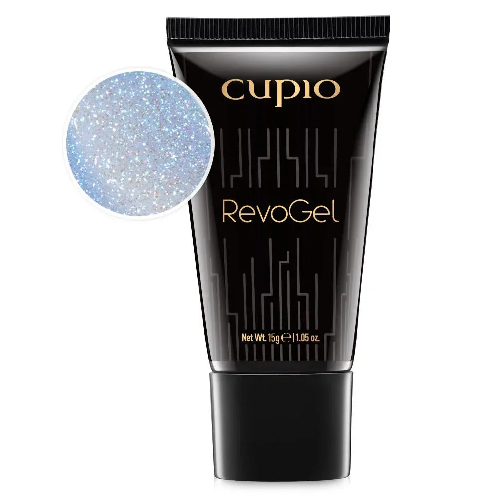 Acrygel Cupio RevoGel - SKY BLUE SPARKLE 15g