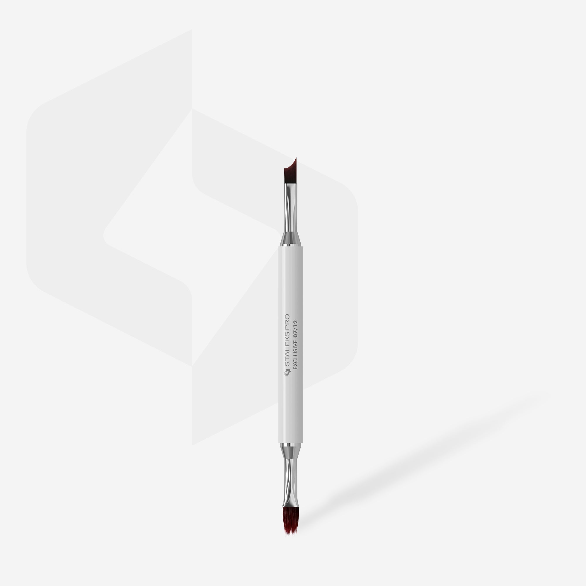 Pincel Doble para Degradado 11 mm y Nail Art 10 mm STALEKS EXCLUSIVE NBX-07/12 – Pinceles, de Staleks | Polymnea