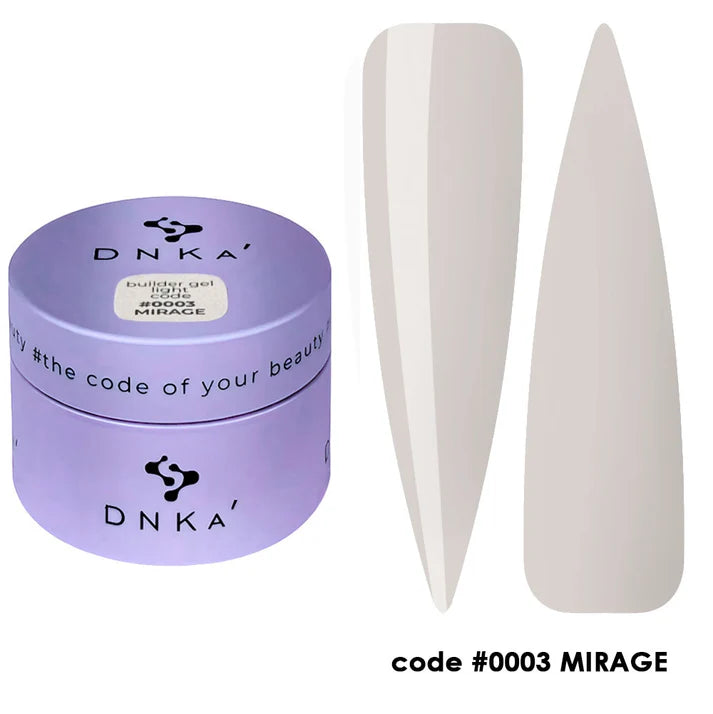 Builder Gel Light DNKa' 30 ml #0003 Mirage – Gel constructor | Polymnea
